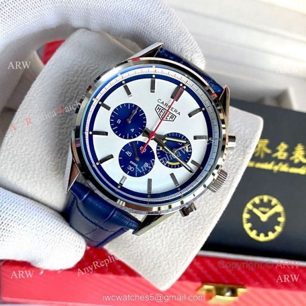 High Quality Copy Tag Heuer Carrera Rose Gold Watches Men 7