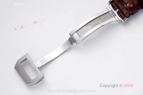 Swiss Grade One IWC Portuguese ZF Factory V2 7750 Chronograph Watch High-end Replica 7