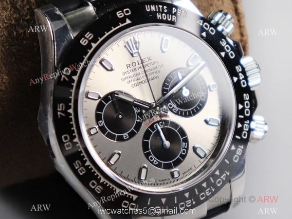 Noob V3 Rolex Daytona Oysterflex Strap Gray Dial Watch Super Clone 7