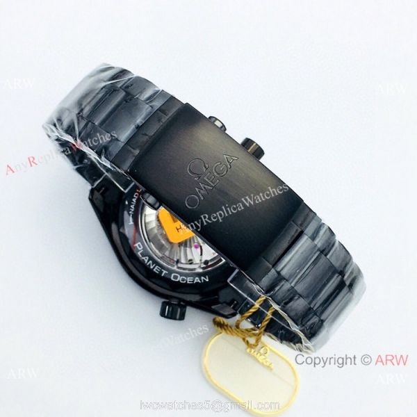 Swiss Grade 1 Omega Planet Ocean Deep Black 8906 Red Inner Watch OE Factory 7