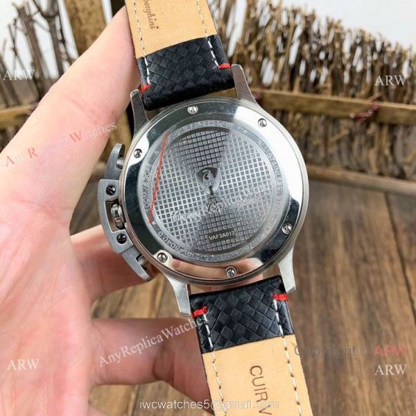 Replica Lamborghini Wheels 2990-2 Red Bezel Men Chronograph Watch 7