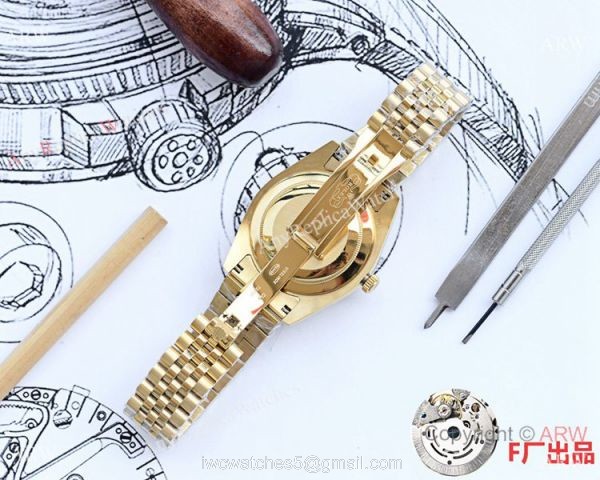 NEW UPGRADED Rolex Datejust 41mm Watches Gold Jubilee Diamond Bezel 7