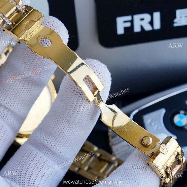 Replica Rolex Datejust Masterpiece Gold Diamond Watches 34mm 7