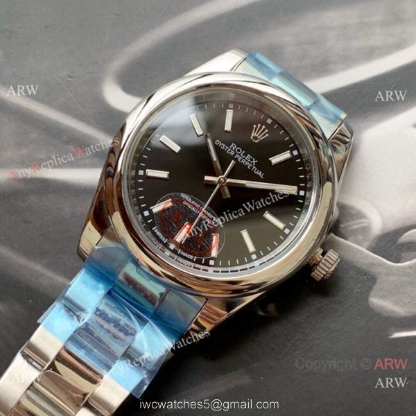 Copy Rolex Oyster Perpetual 41mm Watches Silver Dial Stainless Steel 7