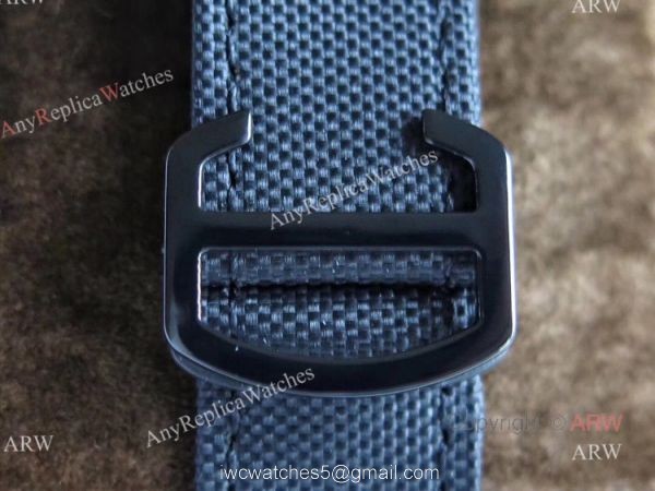 TW Factory Faux Cartier Ballon Bleu 42mm All Black Watch With Red Markers 7