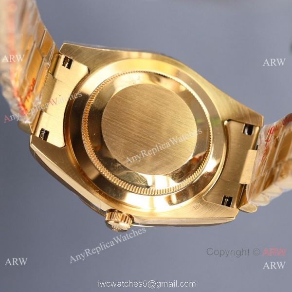 Swiss Quality Rolex Day Date 2 Citizen 8215 Gold Presidential Watch Super AAA Case 7