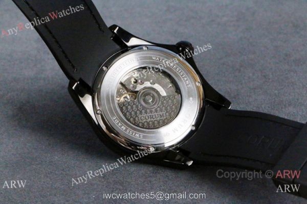 New Replica Bubble Privateer Limited Edition Corum Watch All Black 7