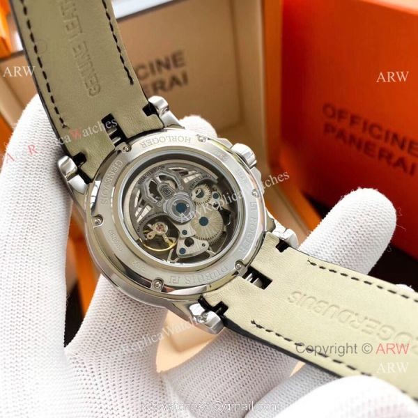 Roger Dubuis Excalibur Rose Gold Tourbillon Extra Large Face Mens Watches 7