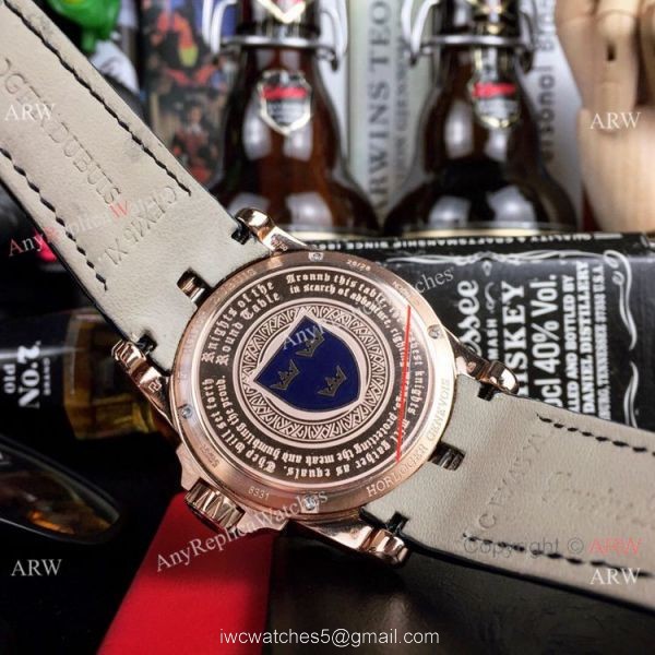 Copy Roger Dubuis Excalibur Knights Of The Round Table II watch Rose Gold 7
