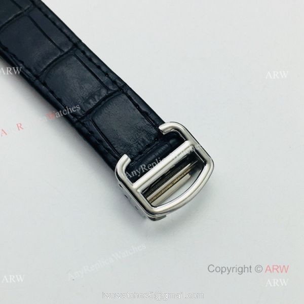 (EGF) New Replica Ronde De Cartier Stainless Steel White Dial Diamond Watches 7