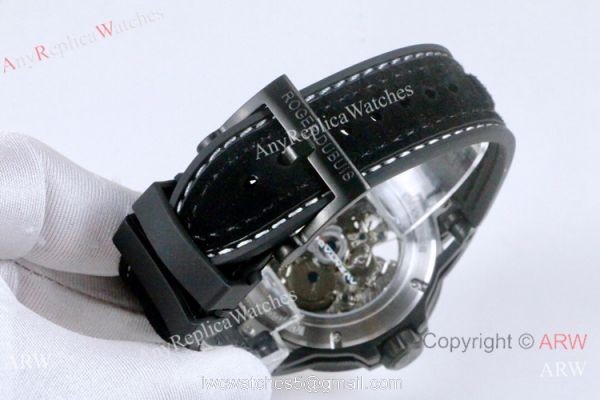 AAA Copy Roger Dubuis Excalibur Aventador S Automatic Watches Black DLC 7
