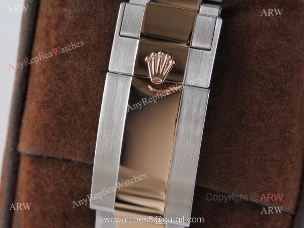 VR Factory New Rolex Yacht Master ii Two Tone Rose Gold Automatic Watch Replica 7