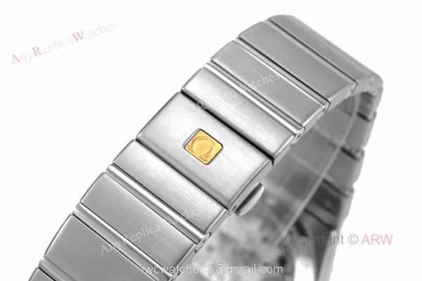 New vsf Watches Swiss Omega Constellation Blue Dial Stainless Steel Replica Watches 7