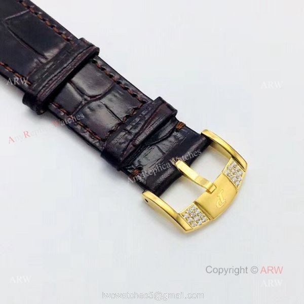 New Piaget Skeleton Watch Piaget Altiplano Gold Diamond Knockoff Watch 7