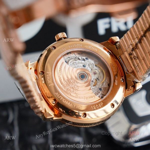 New Swiss Replica Piaget Altiplano Rose Gold Automatic Watch 41mm 7