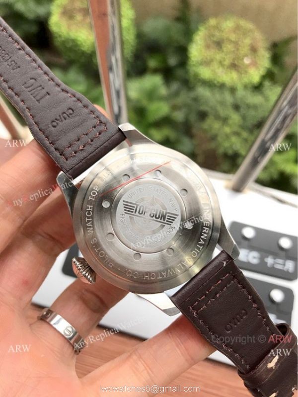 New Copy IWC Pilot Top Gun Concept Edition Watches Rose Gold 7