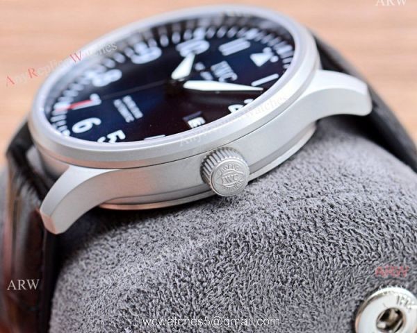 Best Replica IWC Ingenieur Automatic Watch Gray Dial 7