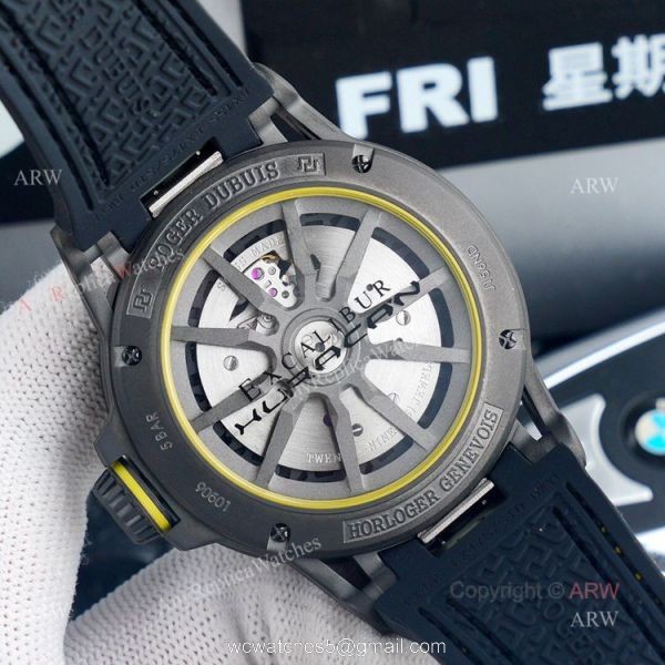 High Quality Replica Roger Dubuis Excalibur Hurac?n Yellow Watch 7