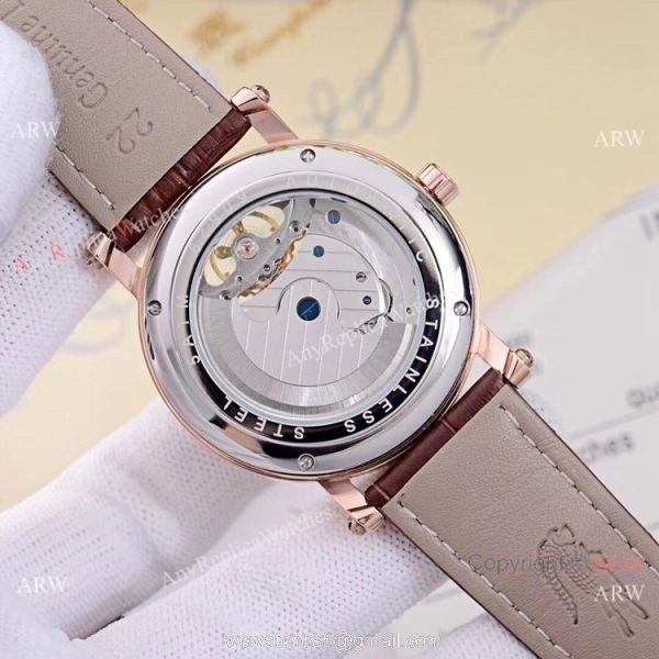 Copy IWC Schaffhausen Tourbillon Moon Face Watches 42mm Low Price 7
