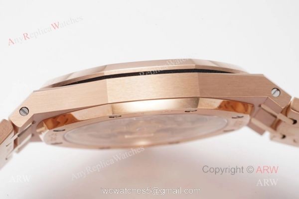 New Audemars Piguet Royal Oak Rose Gold 15202 Swiss Knockoff Watch 39mm 7