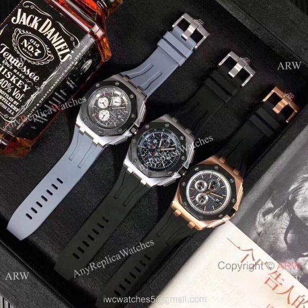 Clone Audemars Piguet Royal Oak offshore Automatic Watches Rose Gold 7