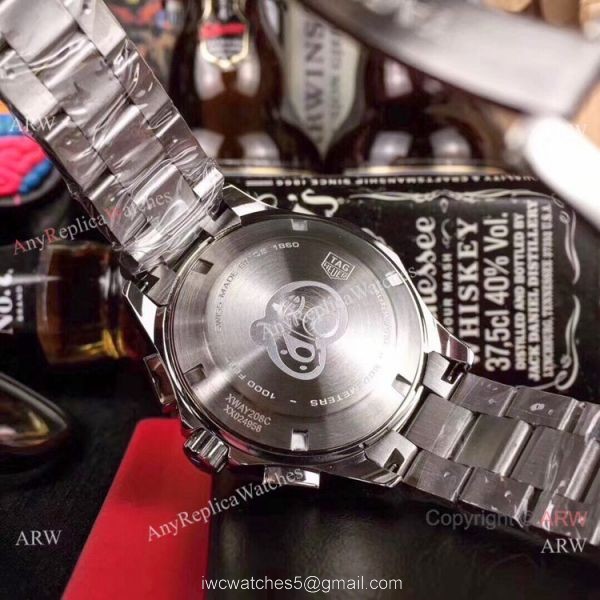 Copy Tag Heuer Aquaracer Calibre 5 Blue Ceramic Bezel Watches 7