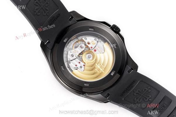 Swiss 1:1 Patek Philippe Aquanaut Series Watch DLC Carbon Case Swiss Cal324 7