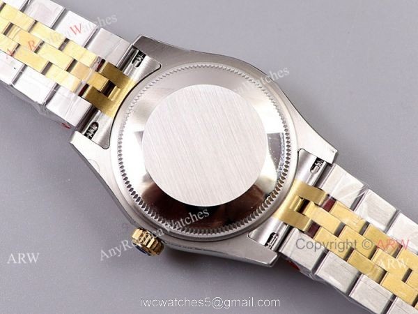 (TW) Swiss ETA2836 Rolex Datejust 31mm Watch 2-Tone Mother Of Pearl 7