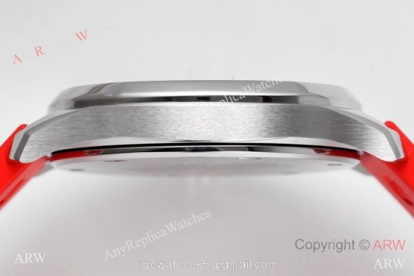 PPF Swiss Copy Patek Philippe Aquanaut Luce Quartz Watch Red Dial 7
