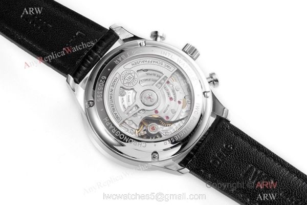 New! Swiss IWC Chronograph Portugieser White Dial Watch IWC Schaffhausen 7