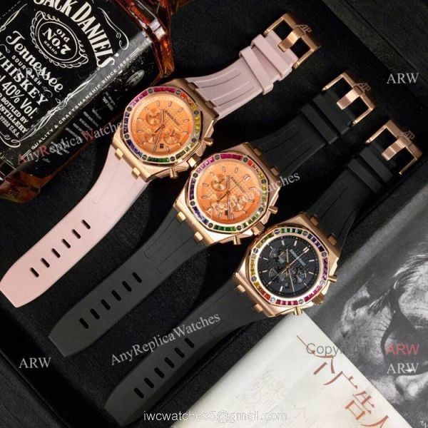 Best Copy Audemars Piguet Royal Oak Offshore 42mm Watches Rose Gold Dial 7