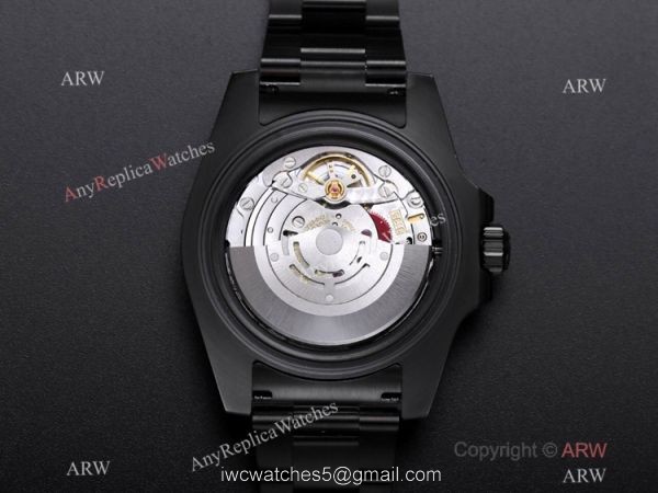 V6 Factory 1:1 Swiss Replica Rolex BLAKEN Submariner Watch Swiss 3135 Movement 7