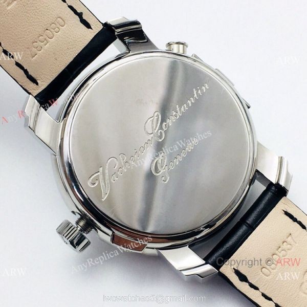 AAA Swiss Replica Vacheron Constantin Malte Dual Time Regulateur Chronometer Men Watch White Dial 7