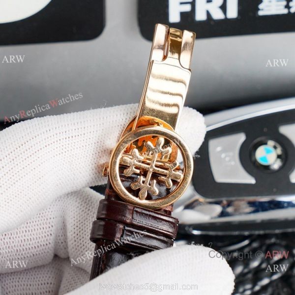 Swiss Grade Copy Patek Philippe Geneve Base 1000 Watch Arabic Markers 41mm 7