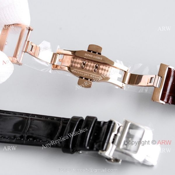 Swiss Fake Jaeger-LeCoultre Master Chronograph Watch Diamond Bezel 7