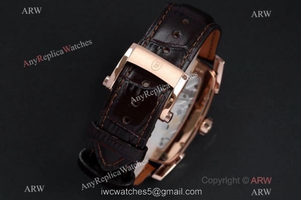 AAA Swiss Replica Parmigiani Fleurier Kalpagraphe Watch Rose Gold Tourbillon Dial 7