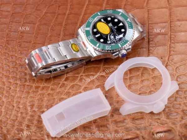 New Arrival! Rolex Submariner 41MM Green Blue Watch EW Factory 3235 Movement 7