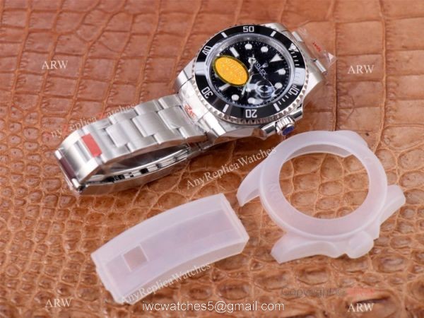 New Arrival! Rolex Sabmariner 41MM SS Black Dial Watch EW Factory 3235 Movement 7