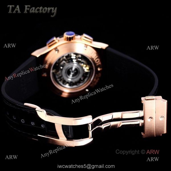 Copy Hublot Big Bang Diamond Watch Swiss Made Rose Gold Hublot Big Bang Chronograph Watch 45mm 7