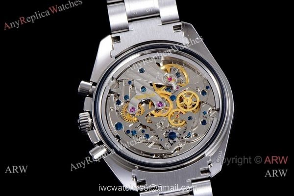 1-1 Best Replica OM Factory Omega Speedmaster Apollo 11 Watch Gray Sub-dials 7