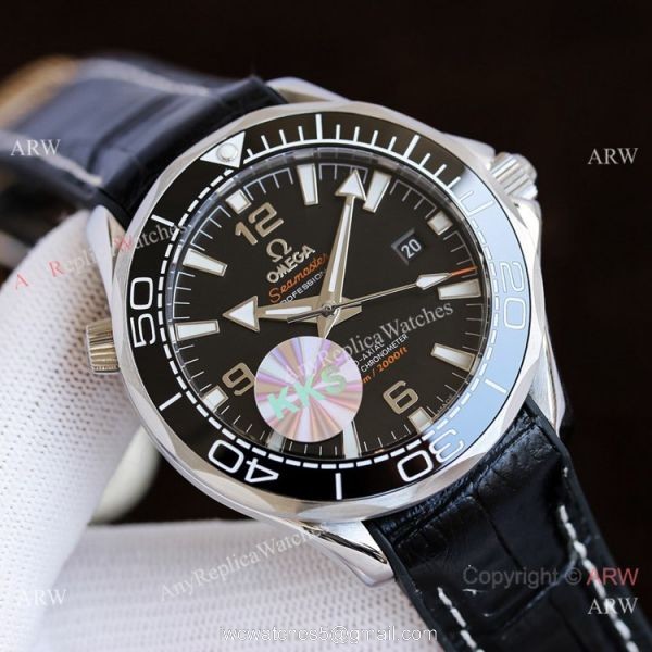 Best Quality Omega Seamaster Planet Ocean Automatic Watches Gray Face 7