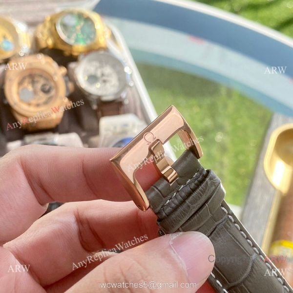 Best Quality Omega Speedmaster 43mm Watches Rose Gold Case 7