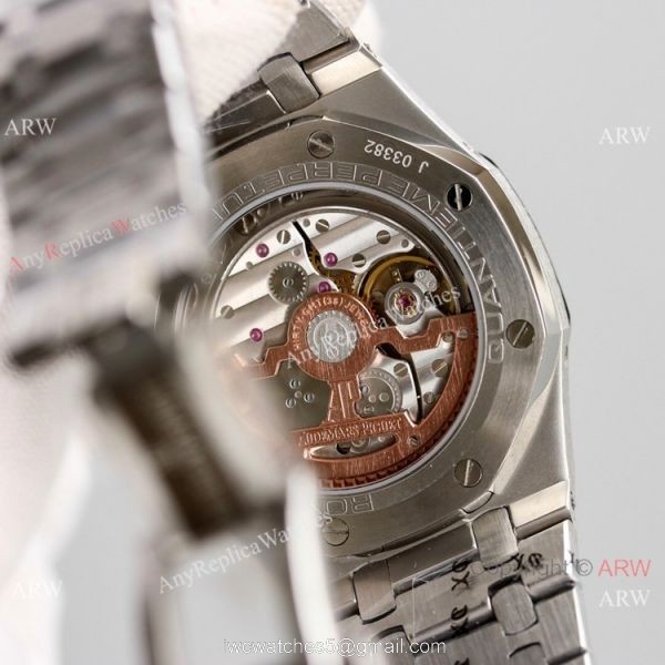 Swiss Model Audemars Piguet Royal Oak Moon Phase Watch 41mm Solid Black 7