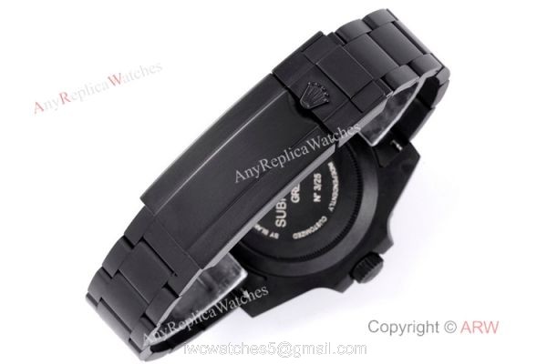 IPK Best 1:1 Rolex Blaken Submariner Watch DLC Carbon 7