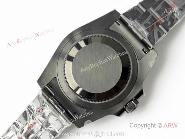 2021 NEW! Swiss Best 1-1 Rolex GMT Master II REVENGE Matte Black 904L Watch Swiss 3285 Movement 7