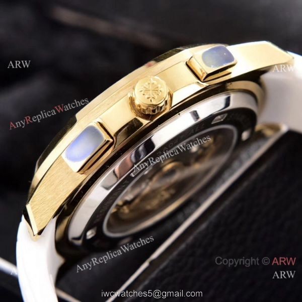 Patek Philippe Aquanaut Engraving Watches Brown Gradient Dial 42mm 7