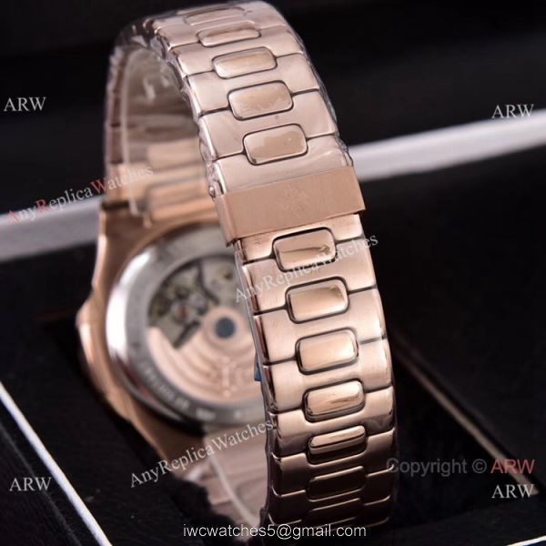 Copy Patek Philippe Nautilus 40mm Watches New Purple Dial 7
