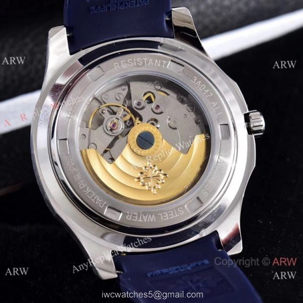Clone Patek Philippe Aquanaut Silver Engraving Watches Vintage Style 7