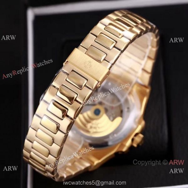 Knockoff Patek Philippe Nautilus All Gold Watches 40m 7