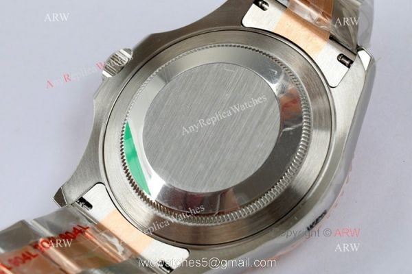 EW Factory Rolex Yacht Master Copy Watch 3235 Movement 904l Two Tone Rose Gold 7